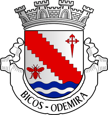 Brasão da antiga freguesia de Bicos - Bicos former civil parish, coat-of-arms