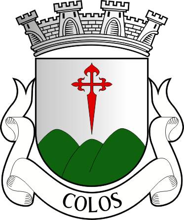 Brasão da freguesia de Colos - Colos civil parish, coat-of-arms Brasão da freguesia de Colos - Colos civil parish, coat-of-arms