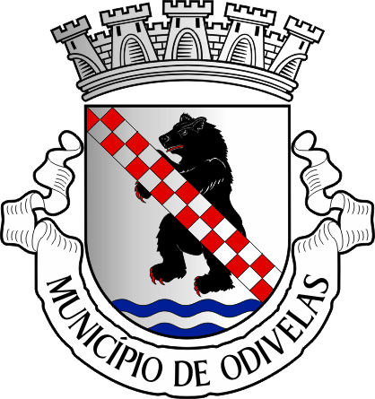 Brasão do Município de Odivelas - Odivelas municipal coat-of-arms Brasão do Município de Odivelas - Odivelas municipal coat-of-arms