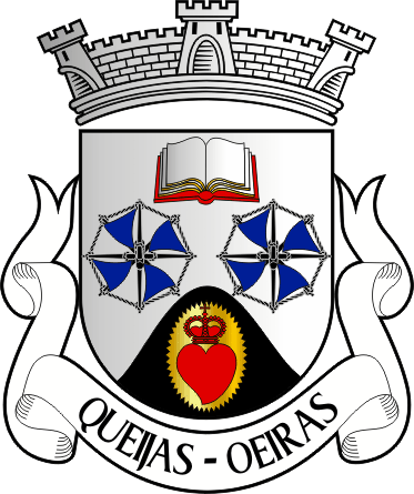 Brasão da antiga freguesia de Queijas - Queijas former civil parish, coat-of-arms Brasão da antiga freguesia de Queijas - Queijas former civil parish, coat-of-arms