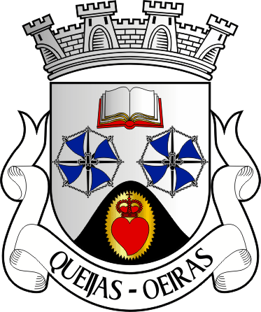 Brasão da antiga freguesia de Queijas - Queijas former civil parish, coat-of-arms Brasão da antiga freguesia de Queijas - Queijas former civil parish, coat-of-arms