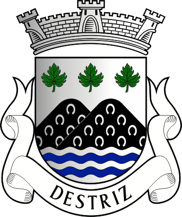 Brasão da antiga freguesia de Destriz - Destriz former civil parish, coat-of-arms