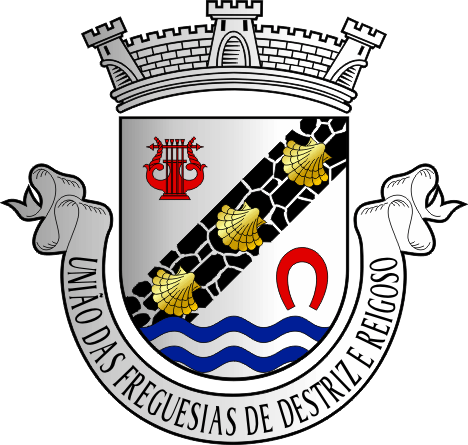 Brasão da União das freguesias de Destriz e Reigoso - Destriz and Reigoso civil parishes union coat-of-arms