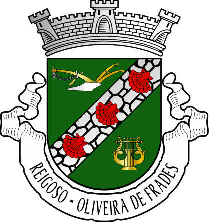 Brasão da antiga freguesia de Reigoso - Reigoso former civil parish, coat-of-arms