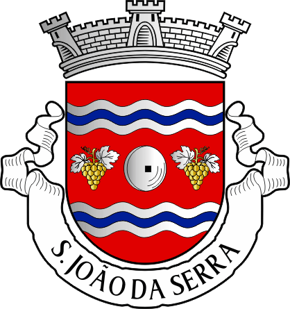 Brasão da freguesia de São João da Serra - São João da Serra civil parish, coat-of-arms Brasão da freguesia de São João da Serra - São João da Serra civil parish, coat-of-arms