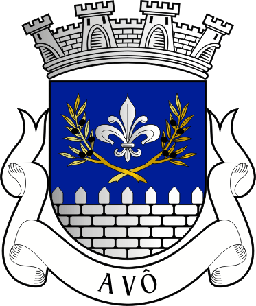 Brasão da freguesia de Avô - Avô civil parish, coat-of-arms Brasão da freguesia de Avô - Avô civil parish, coat-of-arms