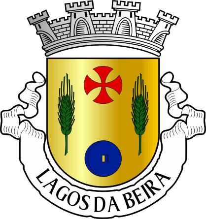 Brasão da antiga freguesia de Lagos da Beira - Lagos da Beira former civil parish, coat-of-arms Brasão da antiga freguesia de Lagos da Beira - Lagos da Beira former civil parish, coat-of-arms