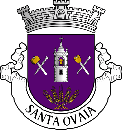 Brasão da antiga freguesia de Santa Ovaia - Santa Ovaia former civil parish, coat-of-arms Brasão da antiga freguesia de Santa Ovaia - Santa Ovaia former civil parish, coat-of-arms