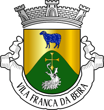 Brasão da antiga freguesia de Vila Franca da Beira - Vila Franca da Beira former civil parish, coat-of-arms