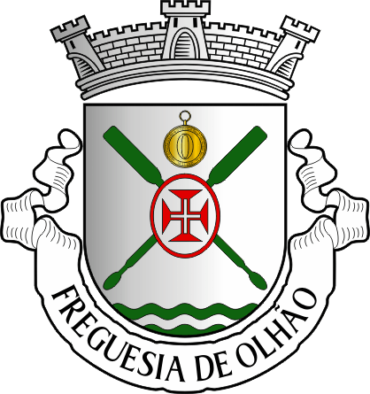 Brasão da freguesia de Olhão - Olhão civil parish, coat-of-arms Brasão da freguesia de Olhão - Olhão civil parish, coat-of-arms