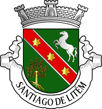 Brasão da antiga freguesia de Santiago de Litém - Santiago de Litém former civil parish, coat-of-arms
