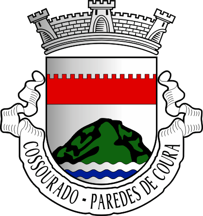 Brasão da antiga freguesia de Cossourado - Cossourado former civil parish, coat-of-arms Brasão da antiga freguesia de Cossourado - Cossourado former civil parish, coat-of-arms