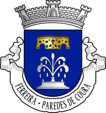 Brasão da antiga freguesia de Ferreira - Ferreira former civil parish, coat-of-arms Brasão da antiga freguesia de Ferreira - Ferreira former civil parish, coat-of-arms