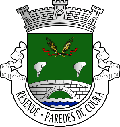 Brasão da antiga freguesia de Resende - Resende former civil parish, coat-of-arms Brasão da antiga freguesia de Resende - Resende former civil parish, coat-of-arms