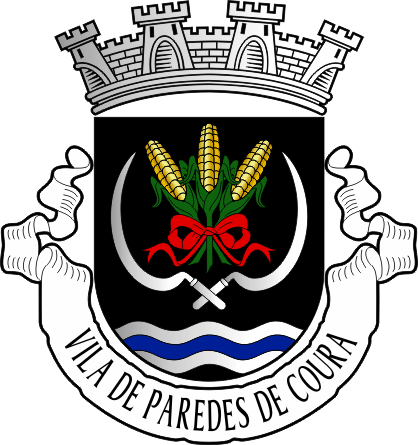 Brasão do Município de Paredes de Coura - Paredes de Coura municipal coat-of-arms Brasão do Município de Paredes de Coura - Paredes de Coura municipal coat-of-arms