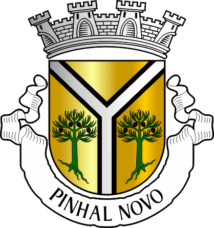Brasão da freguesia de Pinhal Novo - Pinhal Novo civil parish, coat-of-arms Brasão da freguesia de Pinhal Novo - Pinhal Novo civil parish, coat-of-arms