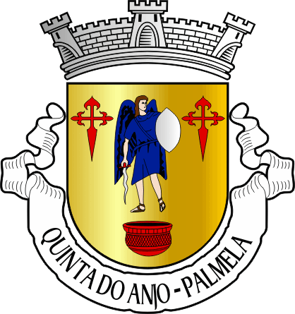 Brasão da freguesia de Quinta do Anjo - Quinta do Anjo civil parish, coat-of-arms Brasão da freguesia de Quinta do Anjo - Quinta do Anjo civil parish, coat-of-arms
