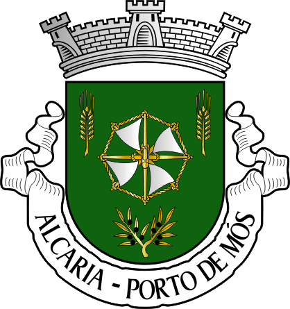 Brasão da antiga freguesia de Alcaria - Alcaria former civil parish, coat-of-arms Brasão da antiga freguesia de Alcaria - Alcaria former civil parish, coat-of-arms