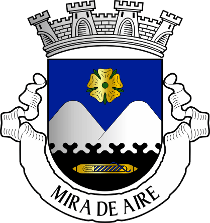 Brasão da freguesia de Mira de Aire - Mira de Aire civil parish, coat-of-arms