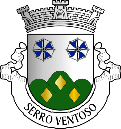 Brasão da freguesia de Serro Ventoso - Serro Ventoso civil parish, coat-of-arms