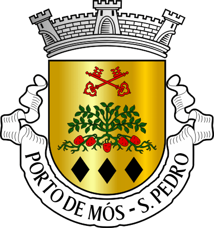 Brasão da antiga freguesia de Porto de Mós (São Pedro) - Porto de Mós (São Pedro) former civil parish, coat-of-arms