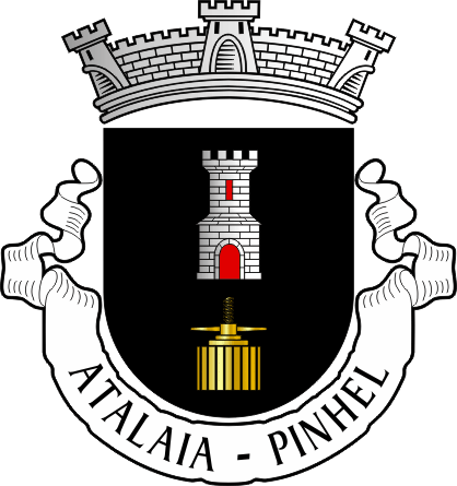 Brasão da antiga freguesia de Atalaia - Atalaia former civil parish, coat-of-arms