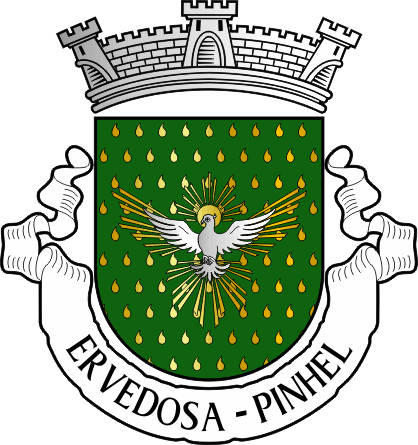 Brasão da freguesia de Ervedosa - Ervedosa civil parish, coat-of-arms Brasão da freguesia de Ervedosa - Ervedosa civil parish, coat-of-arms