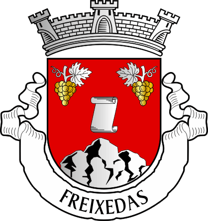 Brasão da freguesia de Freixedas - Freixedas civil parish, coat-of-arms Brasão da freguesia de Freixedas - Freixedas civil parish, coat-of-arms