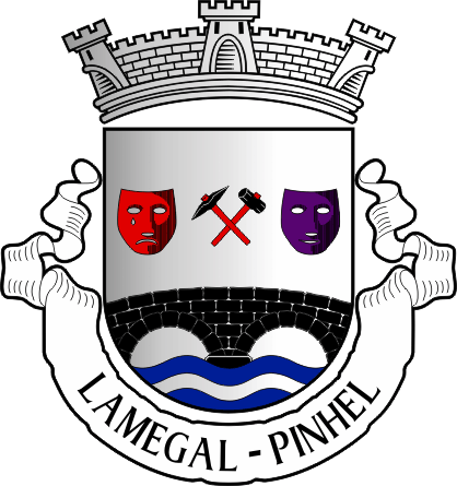 Brasão da freguesia de Lamegal - Lamegal civil parish, coat-of-arms Brasão da freguesia de Lamegal - Lamegal civil parish, coat-of-arms