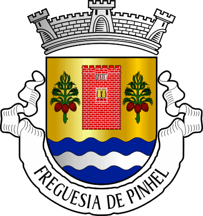 Brasão da freguesia de Pinhel - Pinhel civil parish, coat-of-arms Brasão da freguesia de Pinhel - Pinhel civil parish, coat-of-arms