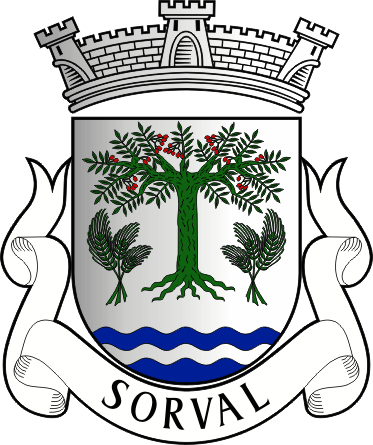 Brasão da antiga freguesia de Sorval - Sorval former civil parish, coat-of-arms