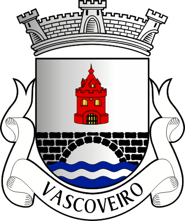 Brasão da freguesia de Vascoveiro - Vascoveiro civil parish, coat-of-arms Brasão da freguesia de Vascoveiro - Vascoveiro civil parish, coat-of-arms