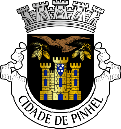 Brasão do município de Pinhel - Pinhel municipality coat-of-arms Brasão do município de Pinhel - Pinhel municipality coat-of-arms