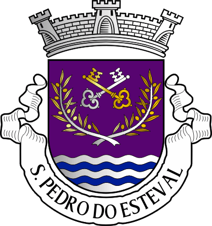 Brasão da freguesia de São Pedro do Esteval - São Pedro do Esteval civil parish, coat-of-arms