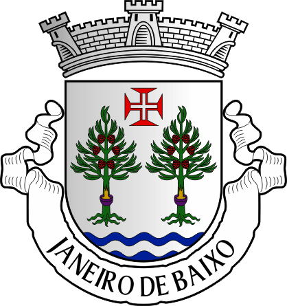 Brasão da freguesia de Janeiro de Baixo - Janeiro de Baixo civil parish, coat-of-arms