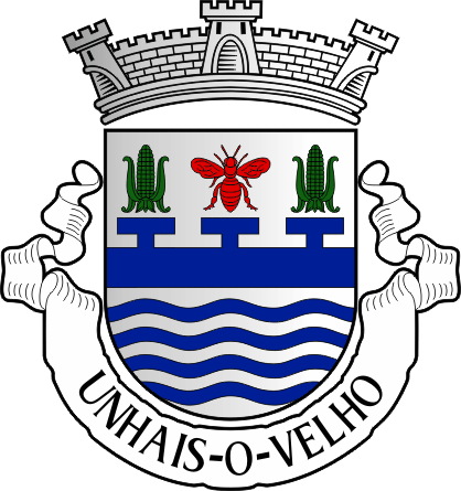Brasão da freguesia de Unhais-o-Velho - Unhais-o-Velho civil parish, coat-of-arms Brasão da freguesia de Unhais-o-Velho - Unhais-o-Velho civil parish, coat-of-arms