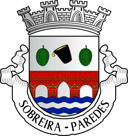 Brasão da freguesia de Sobreira - Sobreira civil parish, coat-of-arms