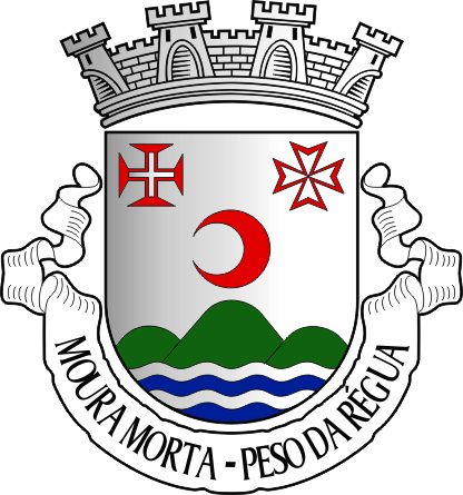 Brasão da antiga freguesia de Moura Morta - Moura Morta former civil parish, coat-of-arms Brasão da antiga freguesia de Moura Morta - Moura Morta former civil parish, coat-of-arms