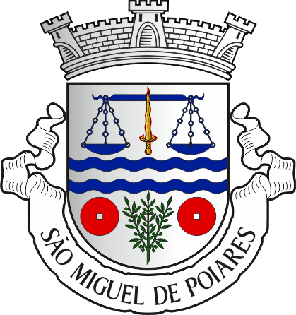 Brasão da freguesia de São Miguel de Poiares - São Miguel de Poiares civil parish, coat-of-arms Brasão da freguesia de São Miguel de Poiares - São Miguel de Poiares civil parish, coat-of-arms