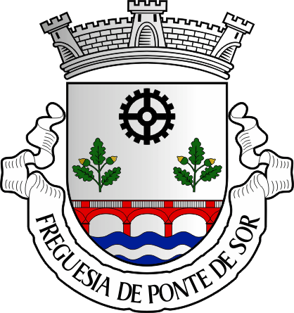 Brasão da antiga freguesia de Ponte de Sor - Ponte de Sor former civil parish, coat-of-arms