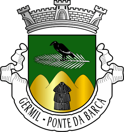 Brasão da antiga freguesia de Germil - Germil former civil parish, coat-of-arms Brasão da antiga freguesia de Germil - Germil former civil parish, coat-of-arms