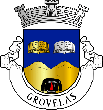Brasão da antiga freguesia de Grovelas - Grovelas former civil parish, coat-of-arms Brasão da antiga freguesia de Grovelas - Grovelas former civil parish, coat-of-arms