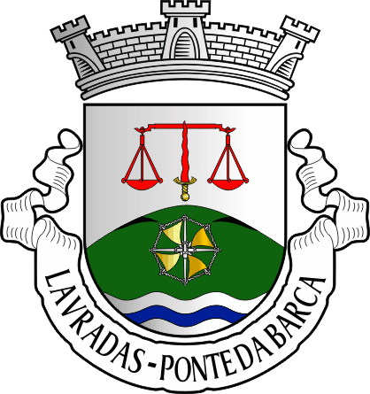 Brasão da freguesia de Lavradas - Lavradas civil parish, coat-of-arms Brasão da freguesia de Lavradas - Lavradas civil parish, coat-of-arms