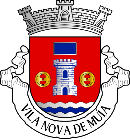 Brasão da antiga freguesia de Vila Nova de Muía - Vila Nova de Muía former civil parish, coat-of-arms Brasão da antiga freguesia de Vila Nova de Muía - Vila Nova de Muía former civil parish, coat-of-arms