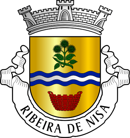 Brasão da antiga freguesia de Ribeira de Nisa - Ribeira de Nisa former civil parish, coat-of-arms