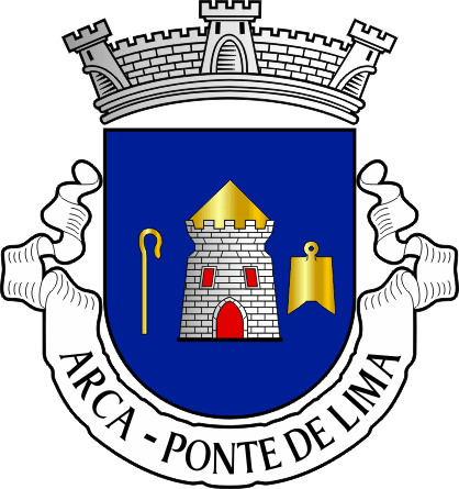 Brasão da antiga freguesia de Arca - Arca former civil parish, coat-of-arms