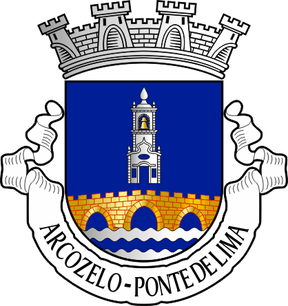 Brasão da freguesia de Arcozelo - Arcozelo civil parish, coat-of-arms