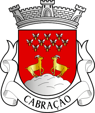 Brasão da antiga freguesia de Cabração - Cabração former civil parish, coat-of-arms