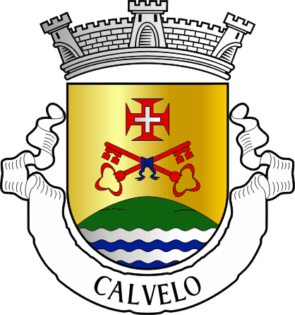 Brasão da freguesia de Calvelo - Calvelo civil parish, coat-of-arms Brasão da freguesia de Calvelo - Calvelo civil parish, coat-of-arms