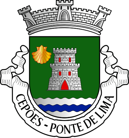 Brasão da antiga freguesia de Cepões - Cepões former civil parish, coat-of-arms